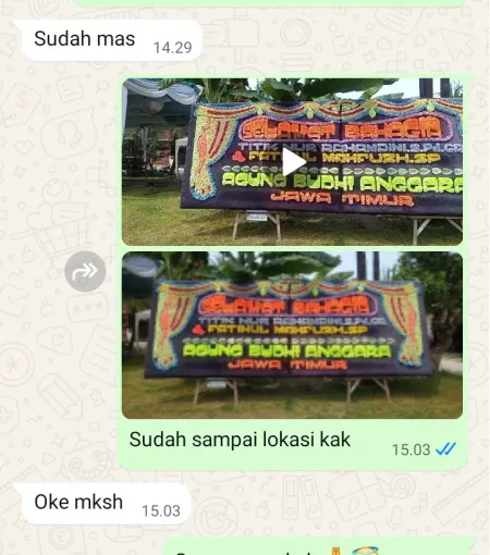 Pengiriman Papan Bunga Jatimelati Pondokmelati